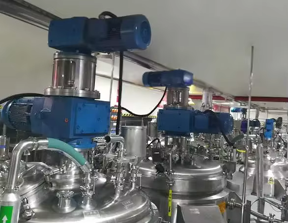 Tipo de alta velocidad mezcladores 230V del tanque del champú químico de los mezcladores del agitador industriales 7