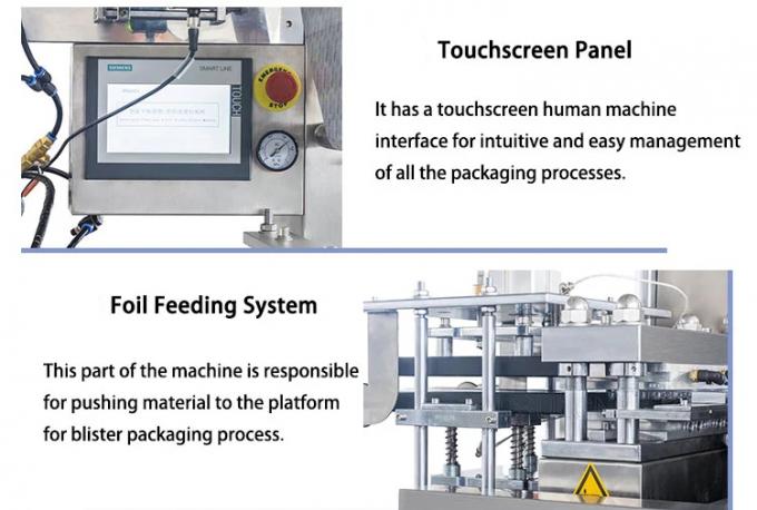 DPP Automatic Blister Packing Machine Tablet Capsule
