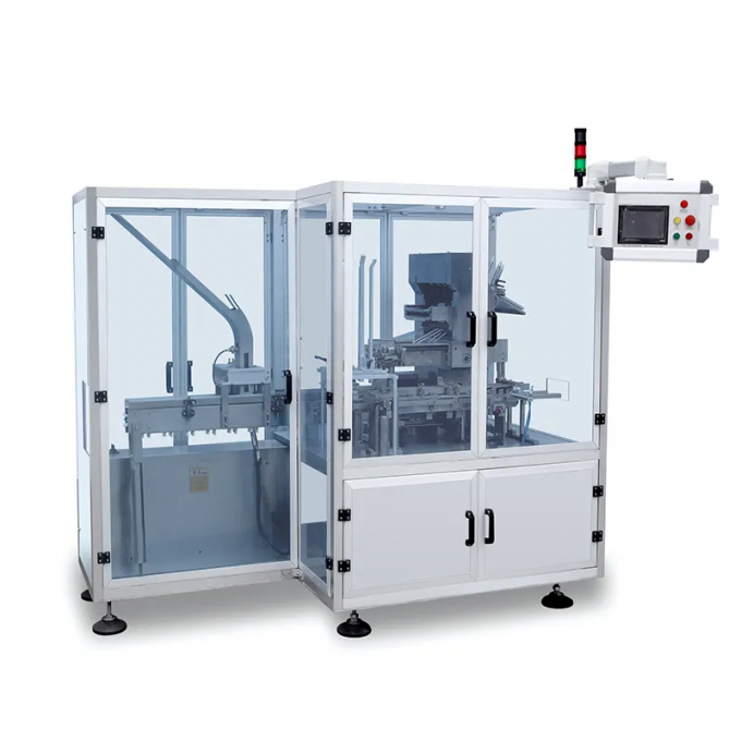 Vertical Cartoning Machine With 3.5KW Motor For 60-100 Cartons/min