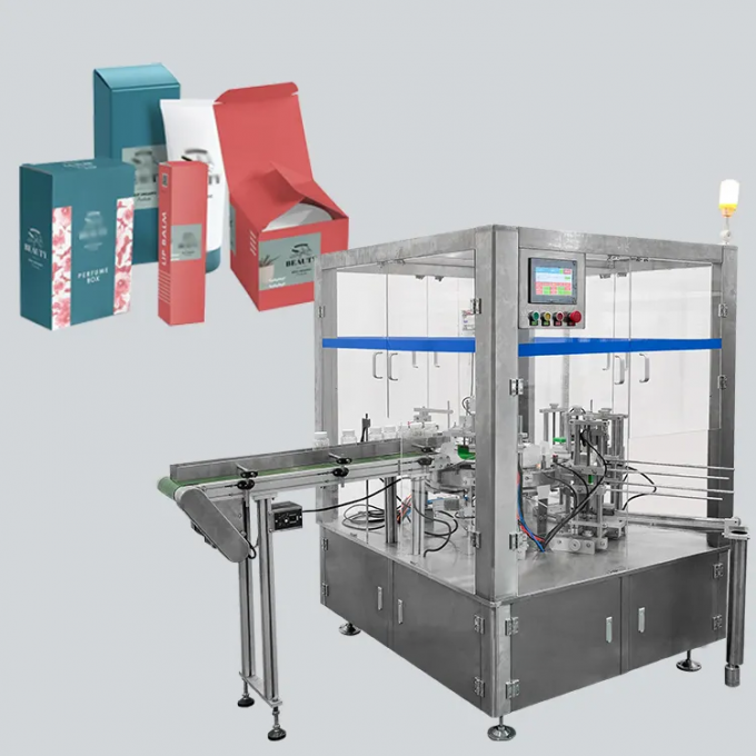 Carton Fully Automatic High Speed Cartoning Machine With Motor Power 4.5KW