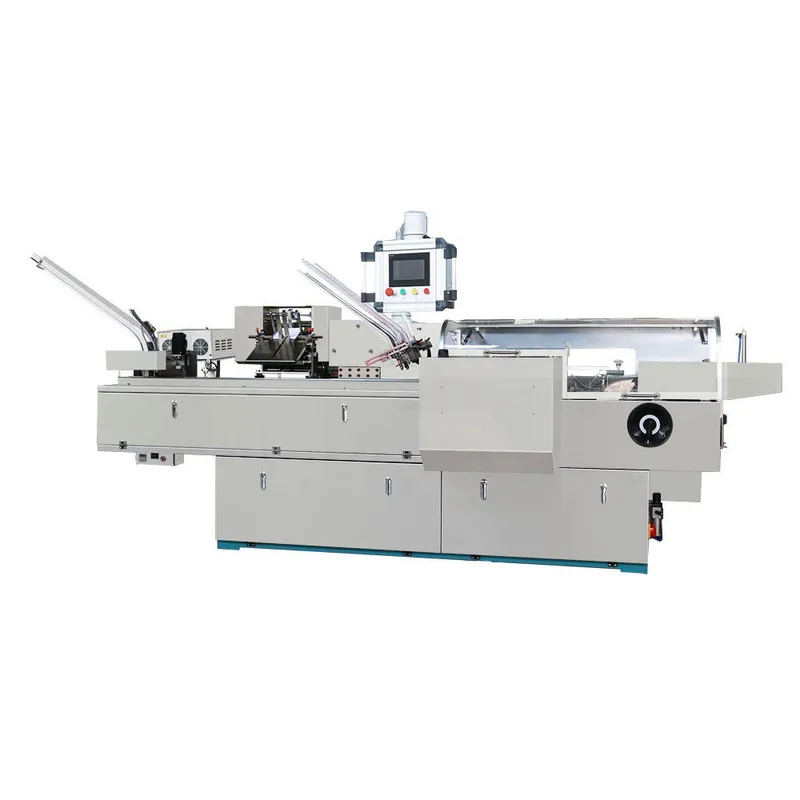 Zh-120 Automatic Carton Box Packing Machine Pill Blister 100 B/Min
