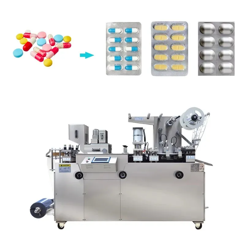 Pharmaceutical Capsule Tablet Blister Packing Machine High Efficiency ...