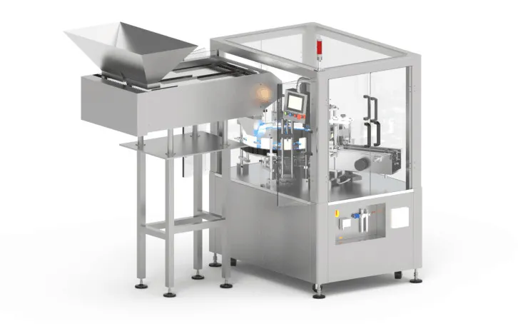 Toothpaste Blister Packaging Machine AISI 304 Sachet Cartoning Machine
